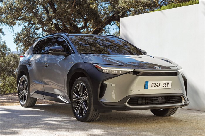 bZ4X is the first Toyota fully electric SUV