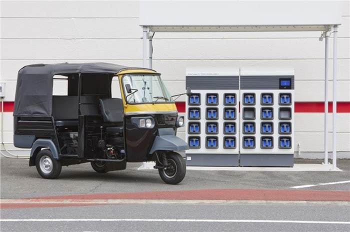 Honda batteries to power e-rickshaws in India