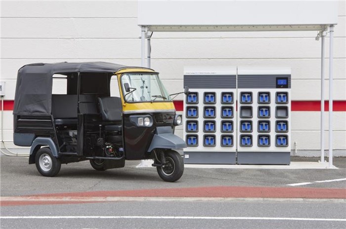 Honda batteries to power e-rickshaws in India