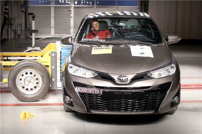 Toyota Yaris scores one star in Latin NCAP crash test