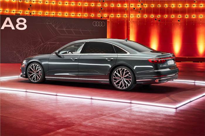 Audi unveils A8 facelift with sharper styling