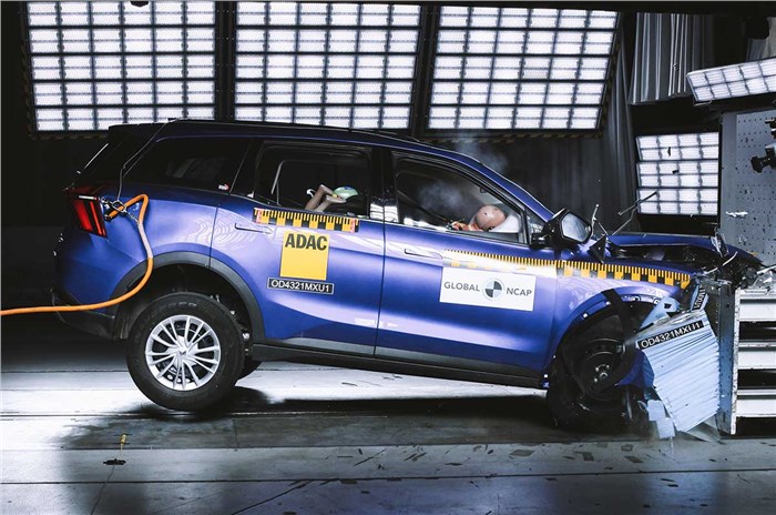 Mahindra XUV700 scores 5 stars in Global NCAP crash test