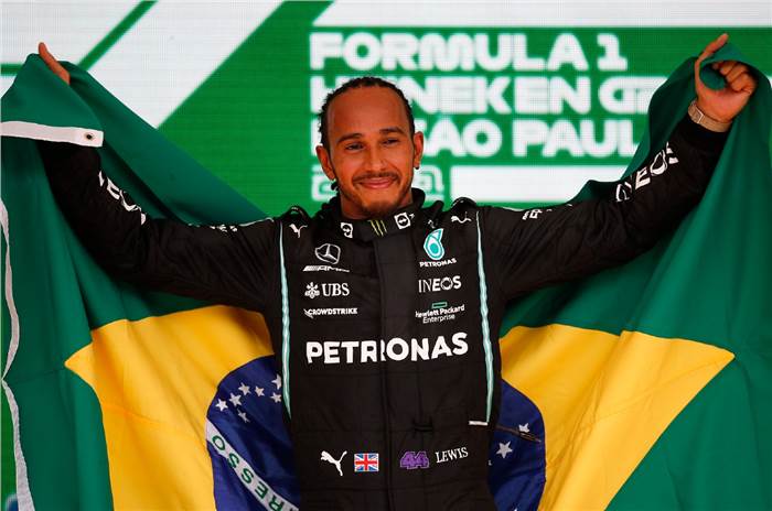 2021 F1: Hamilton defeats Verstappen, overcomes penalty to win Brazil GP
