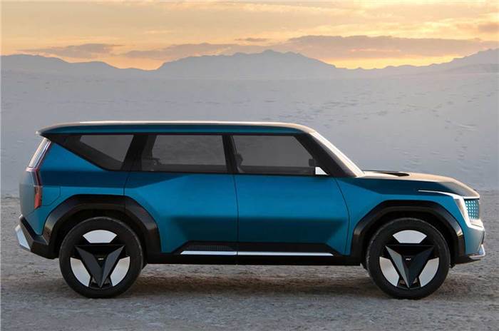 Kia Concept EV9 electric SUV unveiled at LA motor show