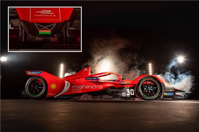 Mahindra Racing 2022 Formula E racer debuts new Born EV logo