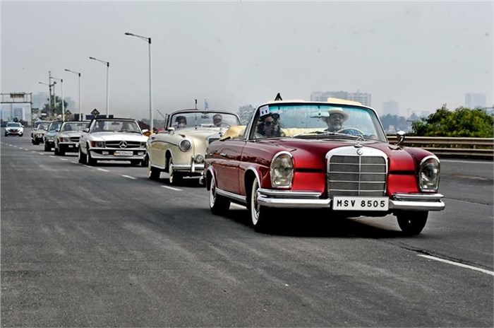 Vintage beauties to watch out for at this Sunday's Mercedes-Benz Classic Car rally