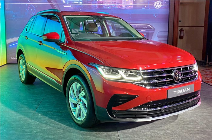 Volkswagen Tiguan facelift launched at Rs 31.99 lakh