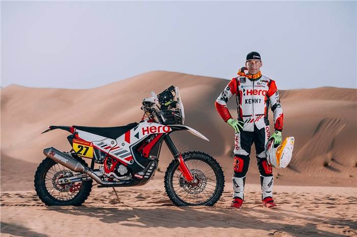 Hero MotoSports reveals Dakar 2022 rider line-up
