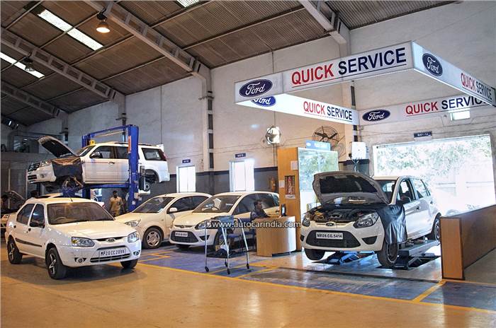 Ford India to retain over 90 percent of service network