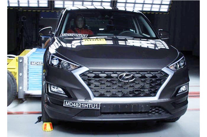 2021 Hyundai Tucson scores zero stars at Latin NCAP crash test
