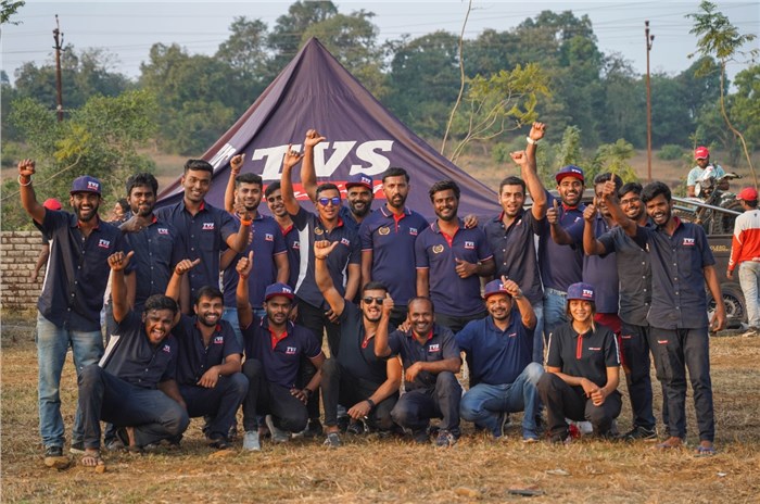 TVS win 2021 Indian National Rally Championship