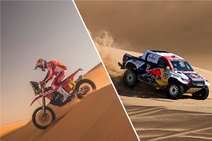 Dakar 2022 winners Sam Sunderland and Nasser Al-Attiyah