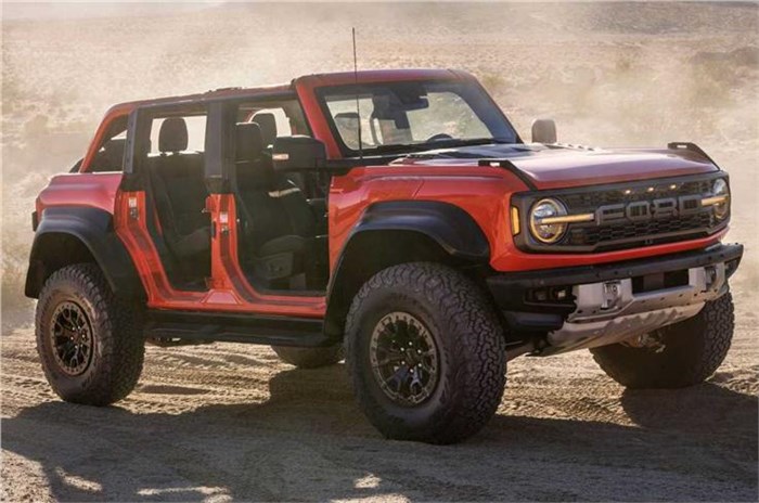 Ford Bronco Raptor revealed; gets hardcore off-road gear