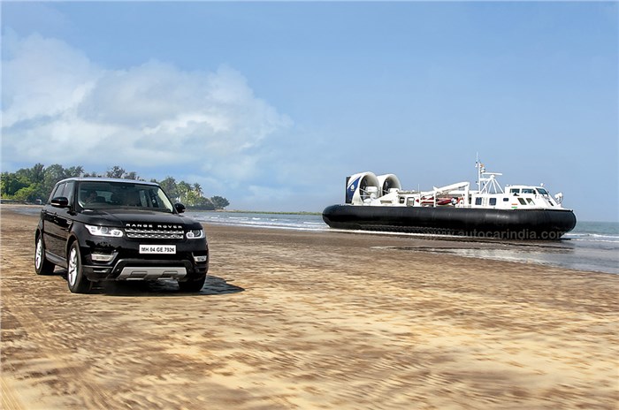 Range Rover Sport meets Griffon 8000TD