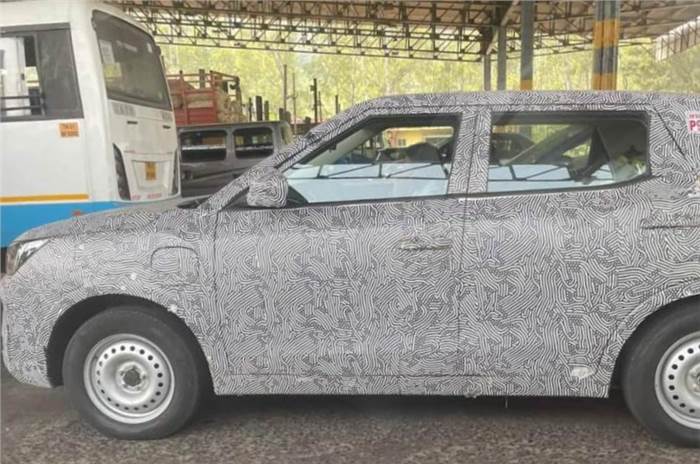 Mahindra XUV400 EV takes shape; to rival Tata Nexon EV