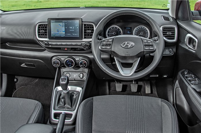 Hyundai Venue interior dashboard image