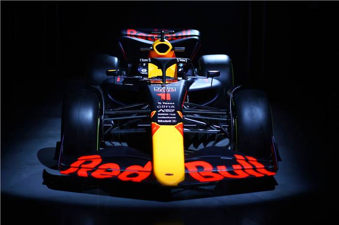 Red Bull Racing RB18 for F1 2022 front view