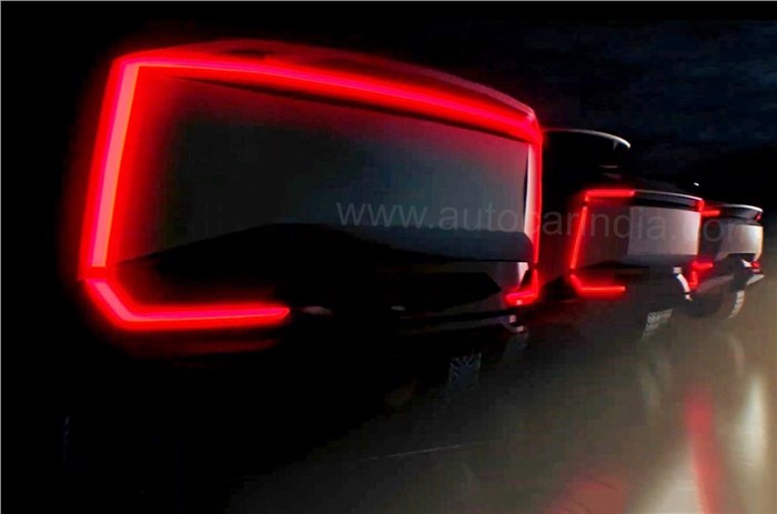 Mahindra EV SUV teaser