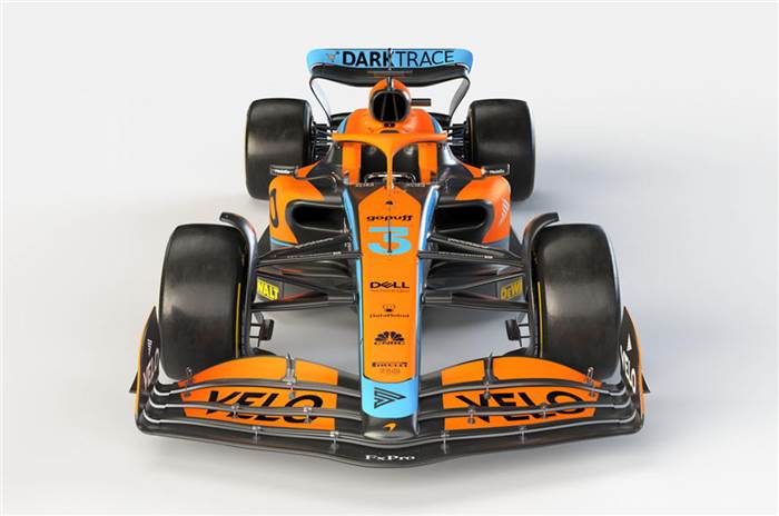 McLaren MCL36 front 2022 F1