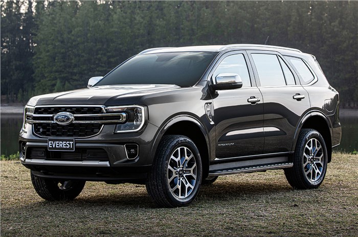 2022 Ford Everest front