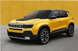 Jeep previews all-electric SUV for the first time