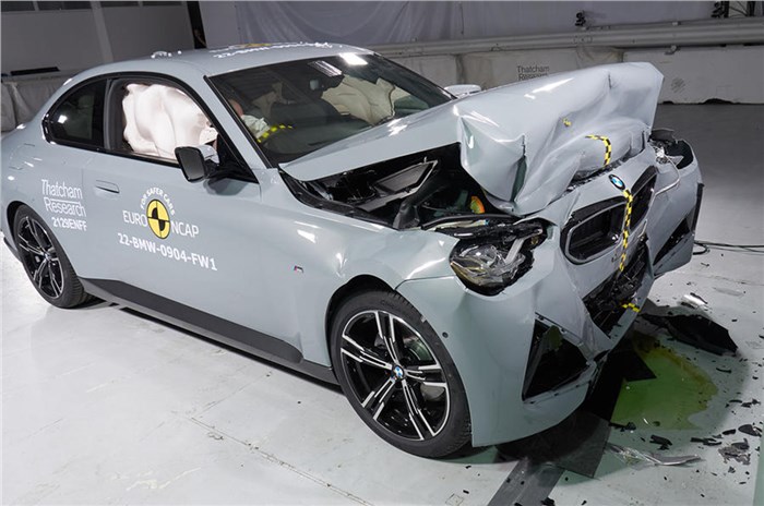 BMW 2 Series crash test