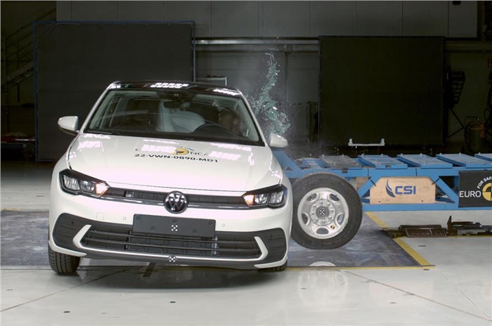 VW Polo crash test