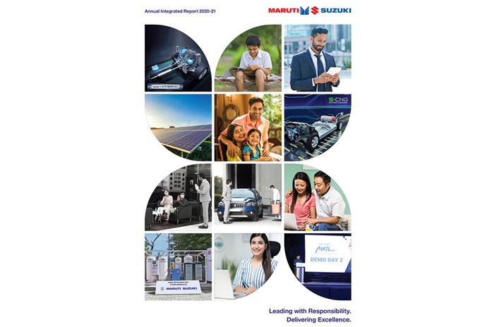 Maruti Suzuki Annual Integrated Report cover
