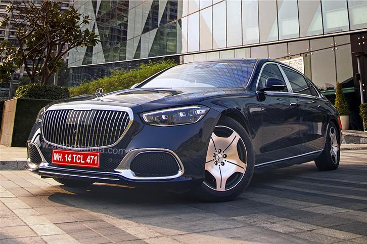 Mercedes Maybach S580 front