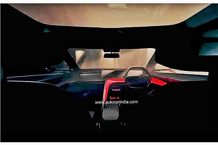 Mahindra Electric SUV interior teaser