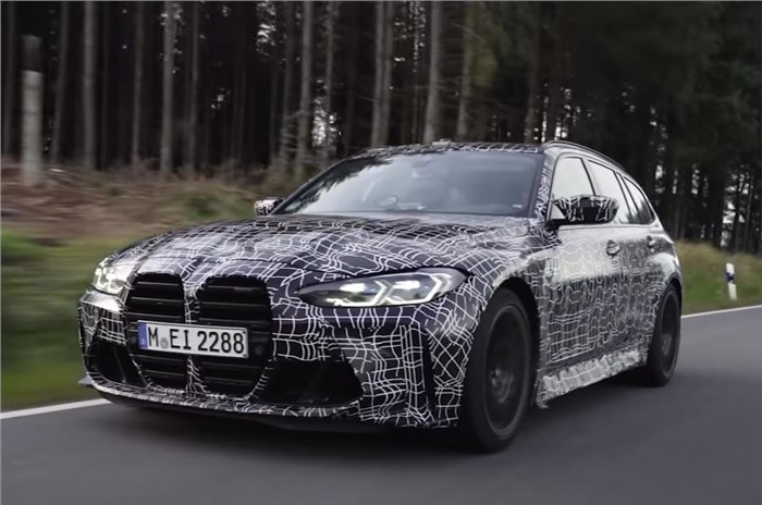 New BMW M3 Touring front action image