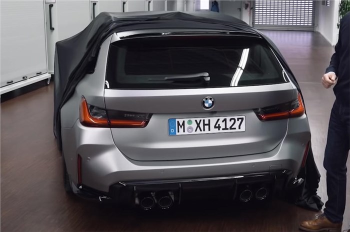 New BMW M3 Touring rear static image