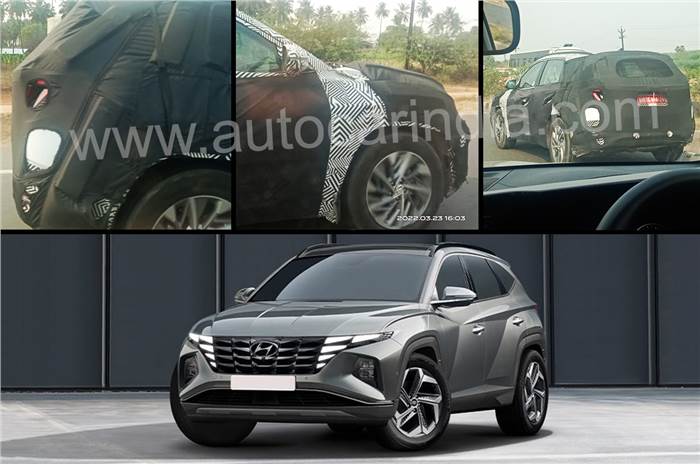 2022 Hyundai Tucson collage