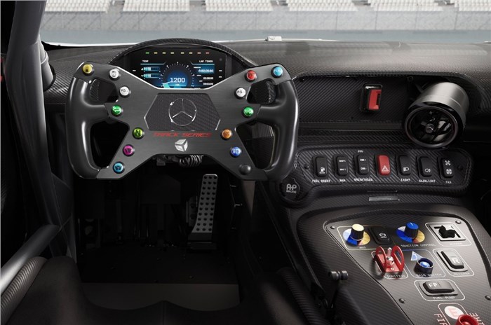 Mercedes-AMG GT Track Series dashboard