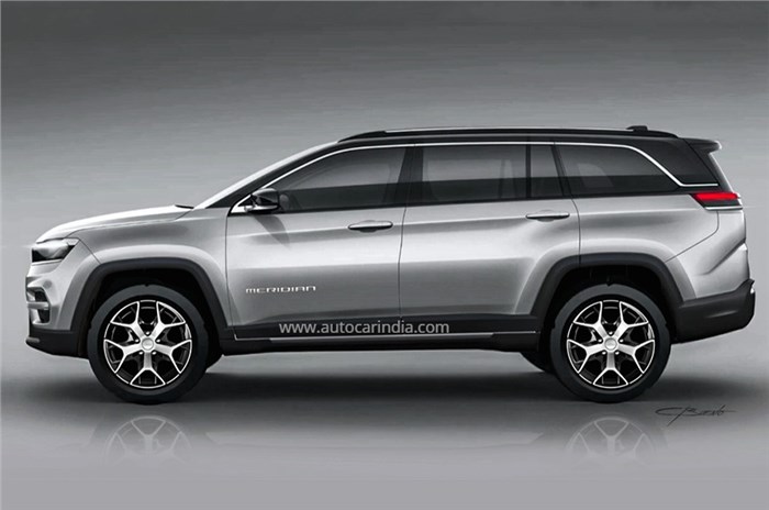 Jeep Meridian for India: new details revealed