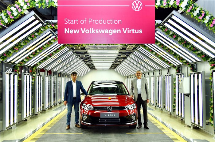 Volkswagen Virtus production 
