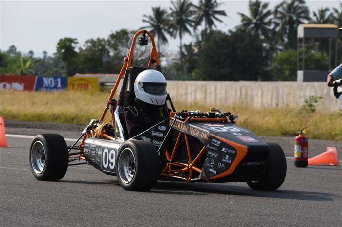 GTU Motorsports from Gujarat Technological University - 2022 Formula Bharat