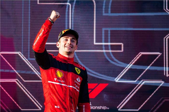 Charles Leclerc wins 2022 F1 Australian GP