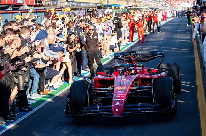 F1 2022: Ferrari's Charles Leclerc wins Australian GP