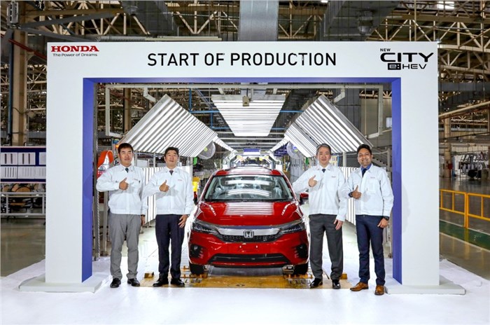 Honda City e:HEV India production starts ahead of May launch