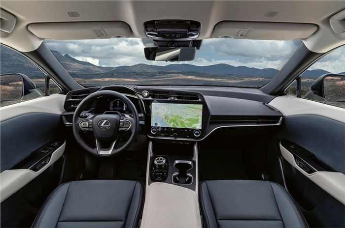 Lexus RZ interior image