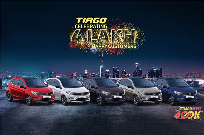 Tata Tiago production crosses 4 lakh units