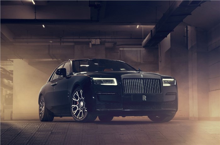 Rolls Royce Ghost Black Badge front 