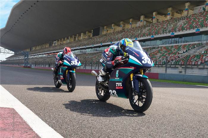 TVS partners with PETRONAS for racing team, co-branded engine oil