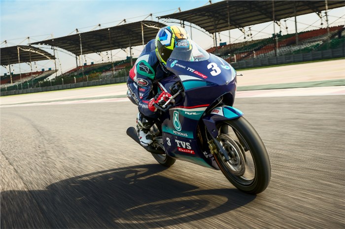 TVS partners with PETRONAS for racing team, co-branded engine oil