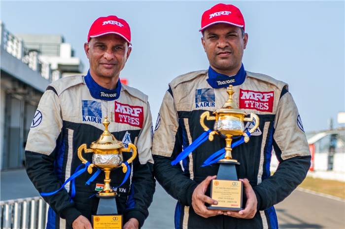 2022 South India Rally winners Karna Kadur and Nikhil Pai