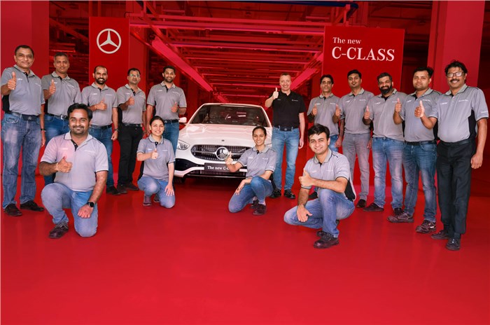 Mercedes-Benz C-Class production begins