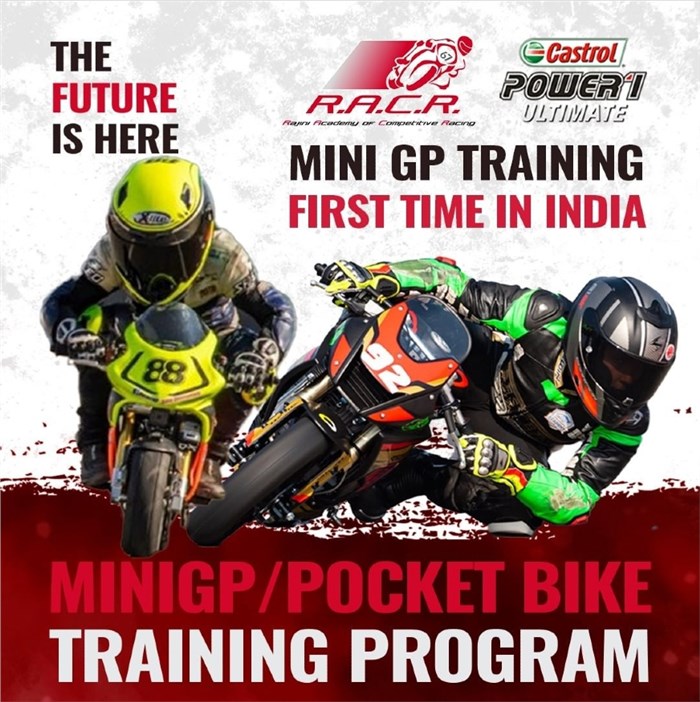 RACR introduces MiniGP, pocket bike training programme