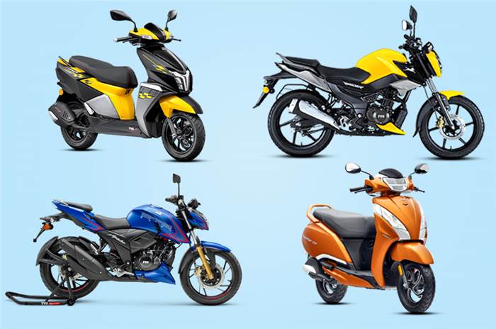 TVS hikes prices of Apache RTR, NTorq 125 and more
