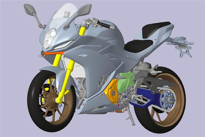 Upcoming Benelli 400cc twin-cylinder sportbike revealed in patent